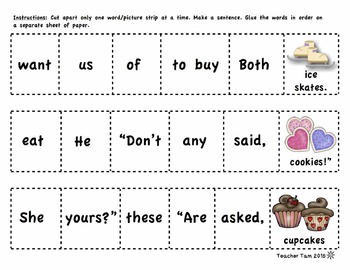 sight words worksheets for 2nd grade word work 2nd grade by teacher tam