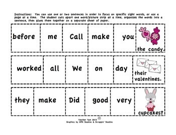 sight words worksheets 2nd 3rd bundle by teacher tam tpt