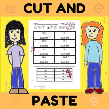Preview of Cut and Paste Activity Version 1 BUNDLE