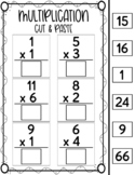 Cut and Paste Activity for Multiplication | Grades 1 - 2