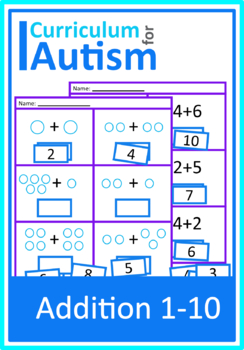 Math For Autism Worksheets
