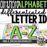 Alphabet Worksheets: Cut & Paste Worksheets Letters A-Z, D