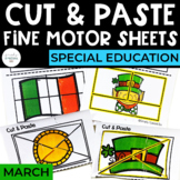Cut and Paste Fine Motor Puzzles | March | Special Education