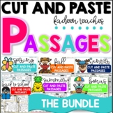 CUT and Paste Fluency Passages (Sight Word Edition Bundle)