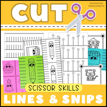 Scissor Skills Bundle: Volumes 1 and 2