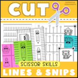CUT Scissor Skills: Lines & Snips Activity Pack