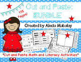Cut and Paste Math and Literacy Bundle
