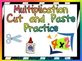 Cut and Paste Multiplication Practice