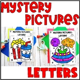 Cut and Paste Mystery Pictures- Uppercase and Lowercase Le