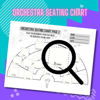 Cut and Paste Orchestra Worksheet by Musical Musings | TPT
