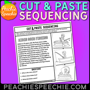 Preview of Cut and Paste Sequencing Stories