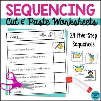 Cut and paste sequencing pictures