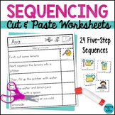 Sequencing Stories with Pictures Cut and Paste Activities 