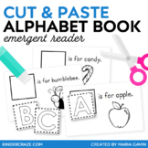 Cut and Paste Uppercase Alphabet Emergent Reader "My ABC Book"