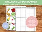 Cut and Paste Vegetable, Herb, and Flower Garden Planner