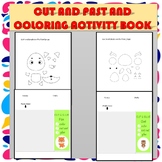 Cut and Paste and coloring Activity Book