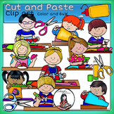 Cut and Paste clip art -Color and B&W-