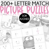 Cut and paste Picture Puzzles | Math and Literacy Skills |
