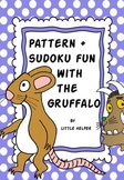 The Gruffalo - Cut and paste sudokus and pattern fun activities