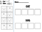 Cut, glue, & sort - CATS and DOGS