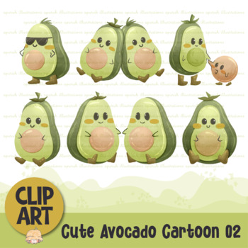 avocado clip art