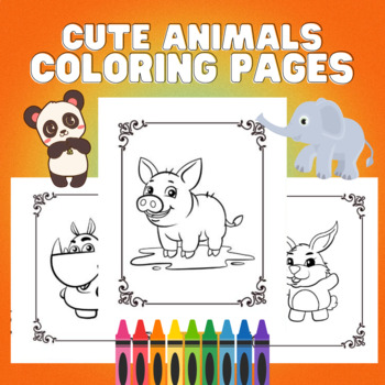 baby coloring pages animals
