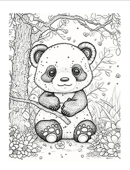 Panda A Cute Adult Coloring Book: Amazing Cute, Loving and Beautiful Panda  Hand-drawn Designs For Adults, Seniors to Color for Stress Relief and  Relaxation - Great Gift for Panda Lovers: Colors, Creativemood