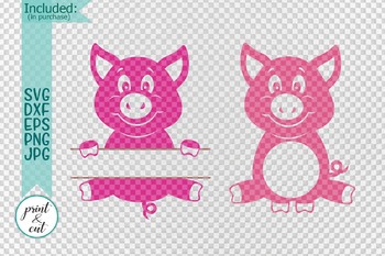 Download 37+ Pig Silhouette Svg Free Pics Free SVG files ...