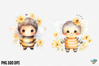 https://ecdn.teacherspayteachers.com/thumbitem/Cute-Bee-Flower-Watercolor-Sublimation-Clipart-Printable-Bundle-9590088-1685158686/original-9590088-4.jpg