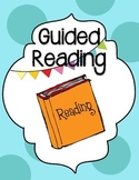 Cute Binder Covers for Guided Reading, Writing, and RTI