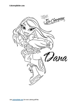 Express Your Style with Printable Bratz Coloring Pages Collection for Kids,  PDF