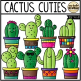 Cactus Cuties (Clip Art for Personal & Commercial Use)