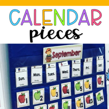 Preview of Cute Patterning Calendar Set