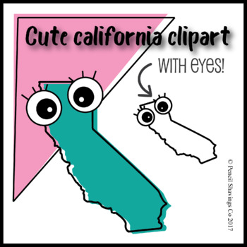 cute california clipart