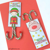 Cute Candy Cane Holders - Classroom Party Favor Idea