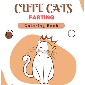 Preview of Cute Cat Coloring Book: Beautiful Cat Coloring Book for Girls or Boys