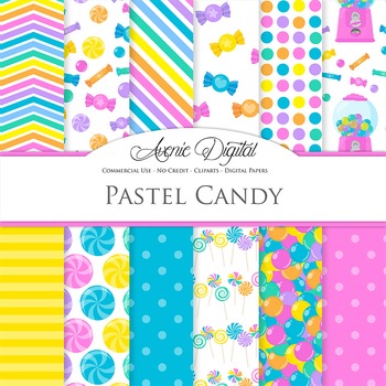 2 Styles, 7 Colors Sweet Melty Chocolate Digital Scrapbook Paper Set INSTANT DOWNLOAD Very Cute