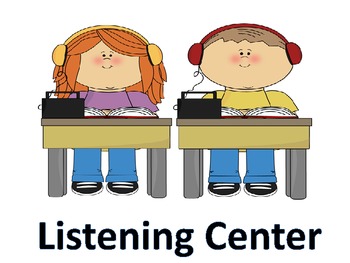 listening centre clipart