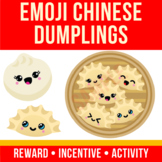 Chinese Dumplings Reward Emoji Faces Chinese New Year Printable