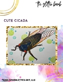 Cute Cicada Art Project