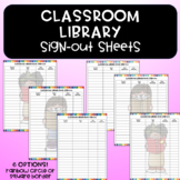 Cute Classroom Library Sign-out Sheets