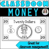 Cute Classroom Money - Rewards System/Incentives/Cash/Dollars