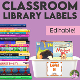 Classroom Library Labels - Color-Coded & Leveled