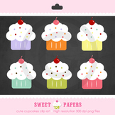 Black and White Washi Tape Digital Clip Art Set - by Sweet Papers