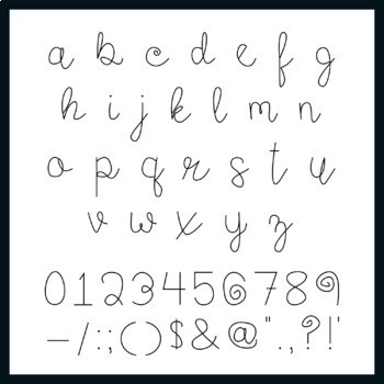 cool cursive letter fonts