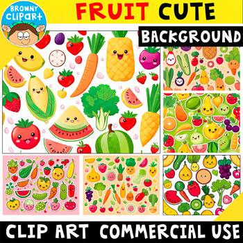 Fruit Slice Clipart, Fruit Clip Art Apple Pear Orange Lemon Lime Kiwi Food  Produce Grocery Cute Digital Graphic Design Small Commercial Use