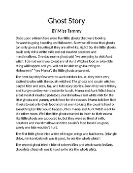 ghost story word bank