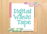 Cute Girly Digital Washi Tape