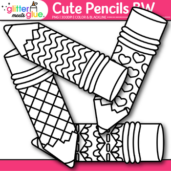 Pencill Clipart Hd PNG, Black Pencil Clipart Black And White