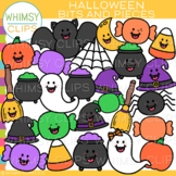 Cute Halloween Bits and Pieces Clip Art